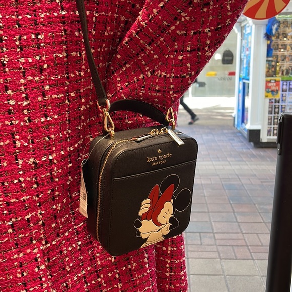 Kate Spade Disney X Kate Spade New York Minnie Mouse Daisy Vanity Crossbody Bag - Picture 13 of 16